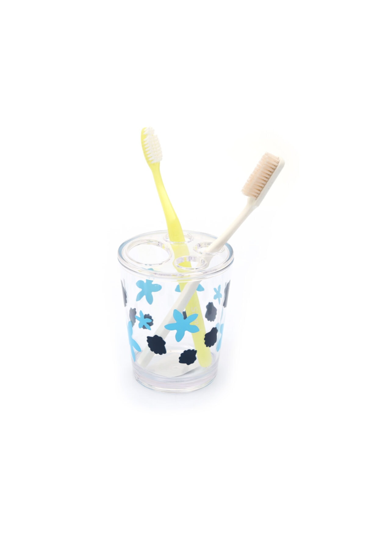 Sia Sıa 611150d1 Diş Fırçalık Benekli Desen 8x8x9cm 350ml