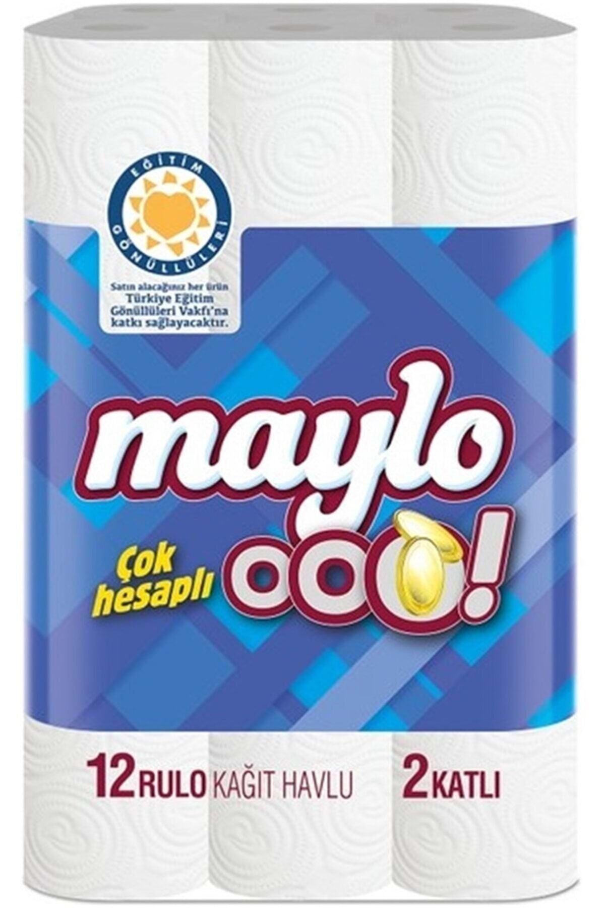 Maylo Kağıt Havlu Çift Katlı 12'li Paket