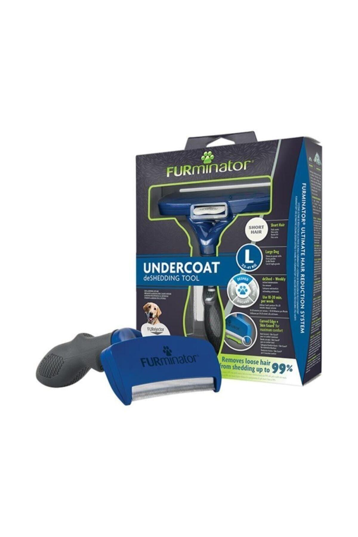 Furminator Short Hair Kısa Tüylü Köpek Tarağı-large