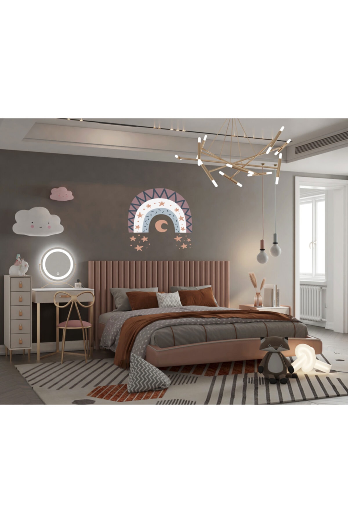 Pomy Sticker Gece Gökkuşağı