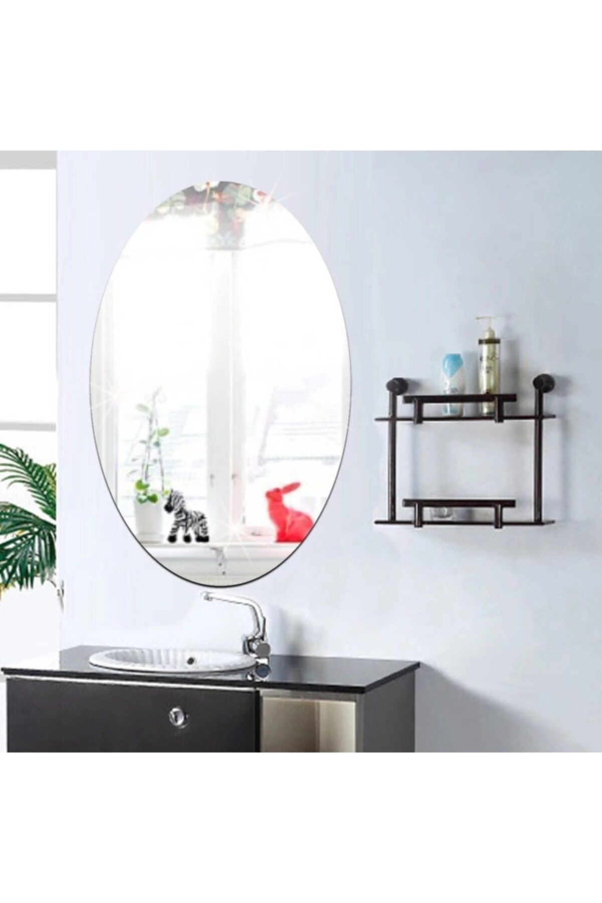 Aypars Atlye Banyo,lavabo,konsol,dresuar Aynası 50x70 Cm 4 Mm Flotal Ayna