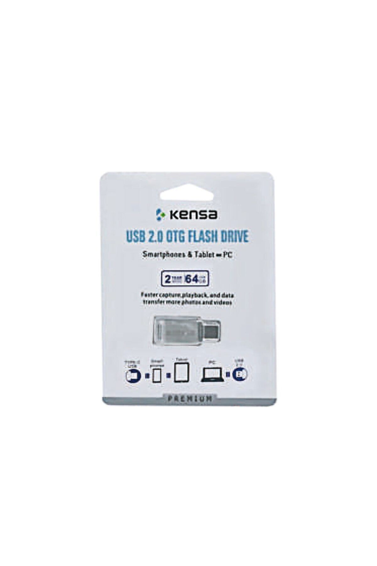 Kensa 64 Gb Usb-c Otg Flash Bellek