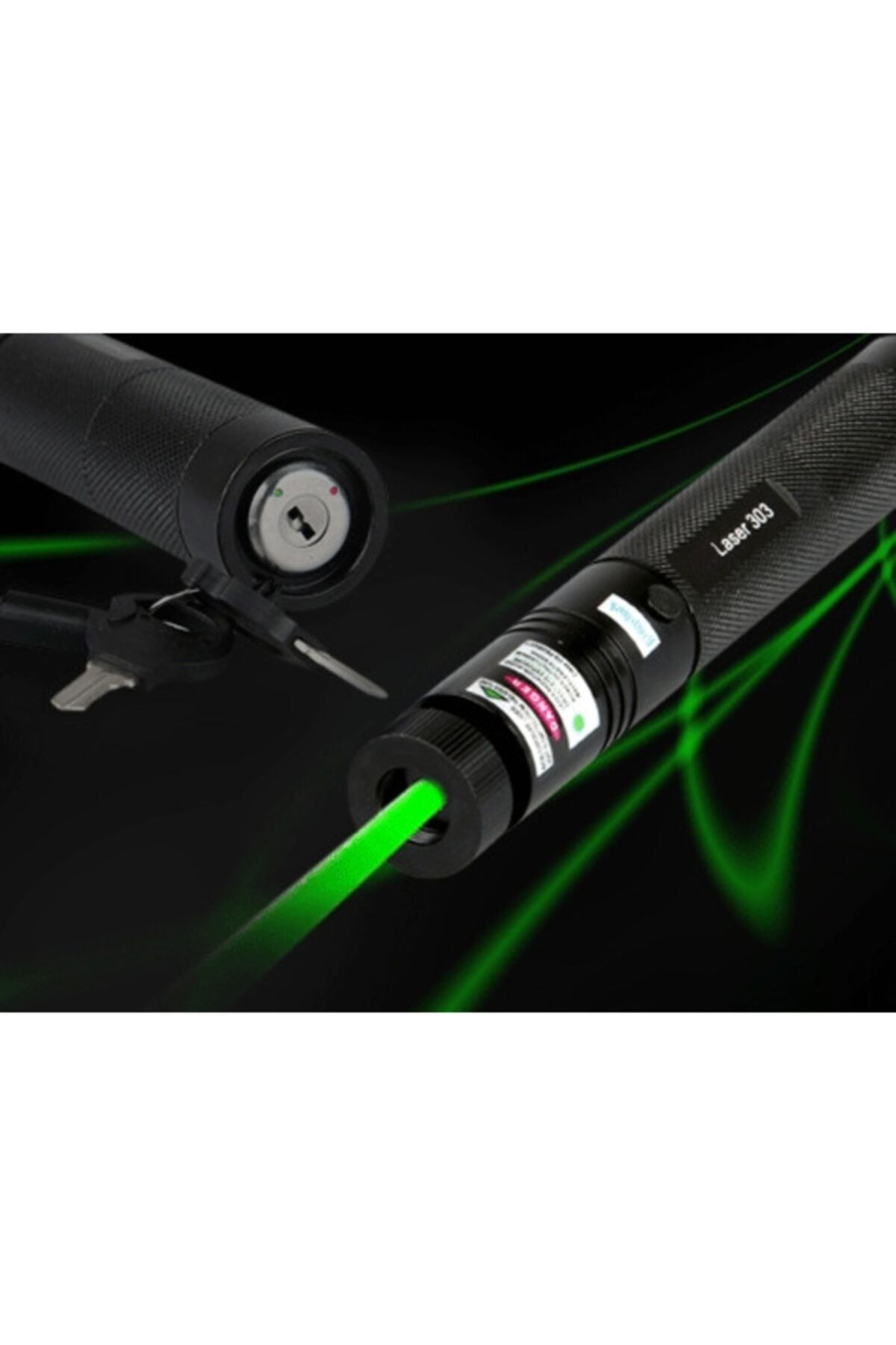 EMH Yeşil Şarjlı Lazer Pointer 2000mw (Yakıcı)