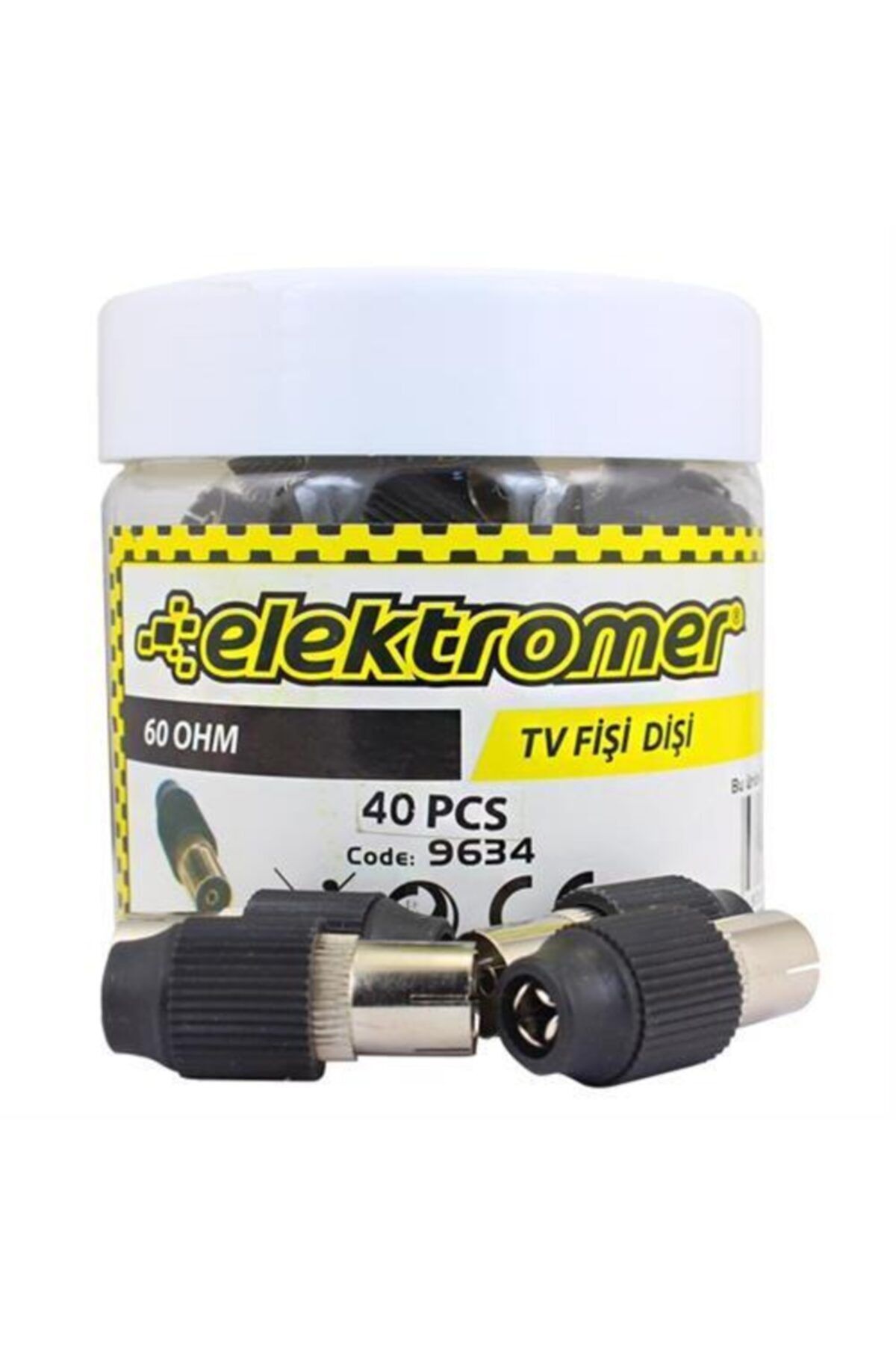 Transformacion 60 Ohm Ithal Dişi Fiş 100 Adet)631015 Uyumlu