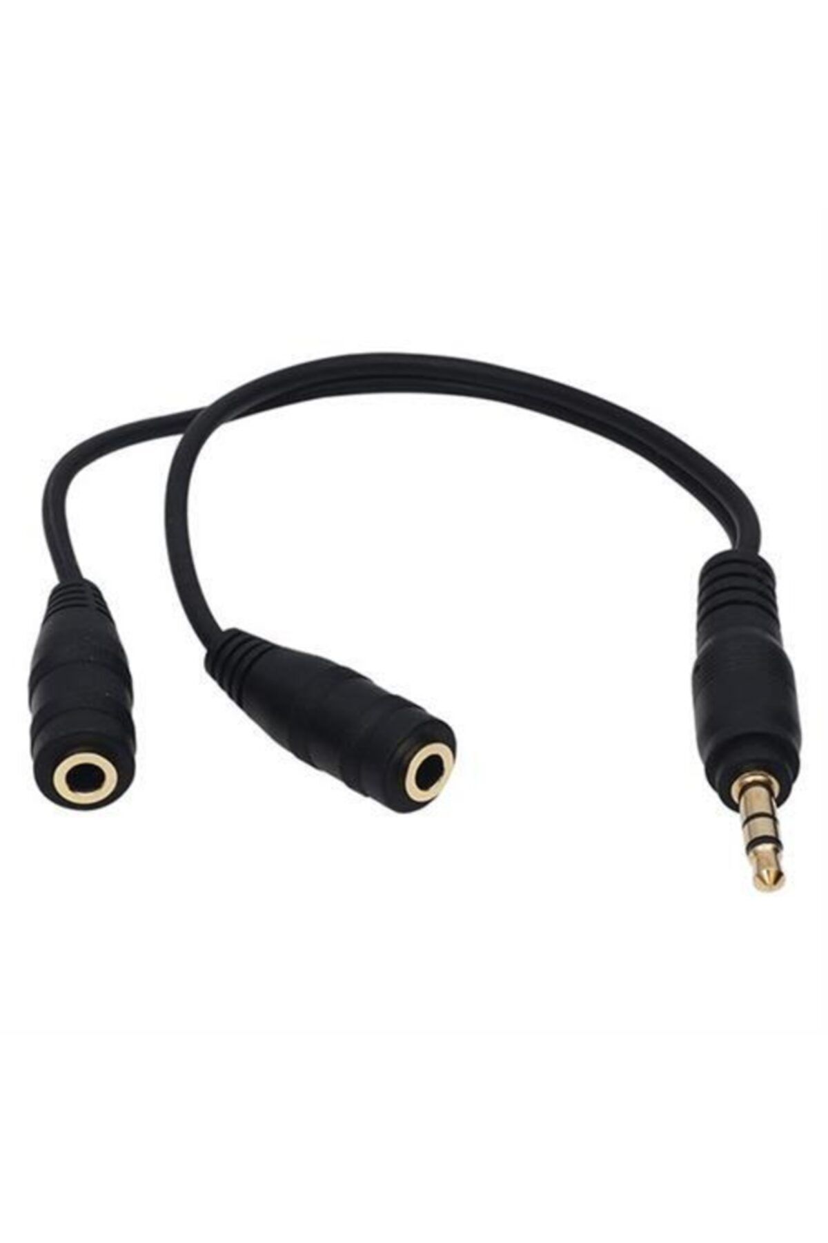Transformacion Kulaklık Çoklayıcı 3.5 mm Erkek-2 Stereo Dişi 30 Cm Kablo 248007 6 Lı