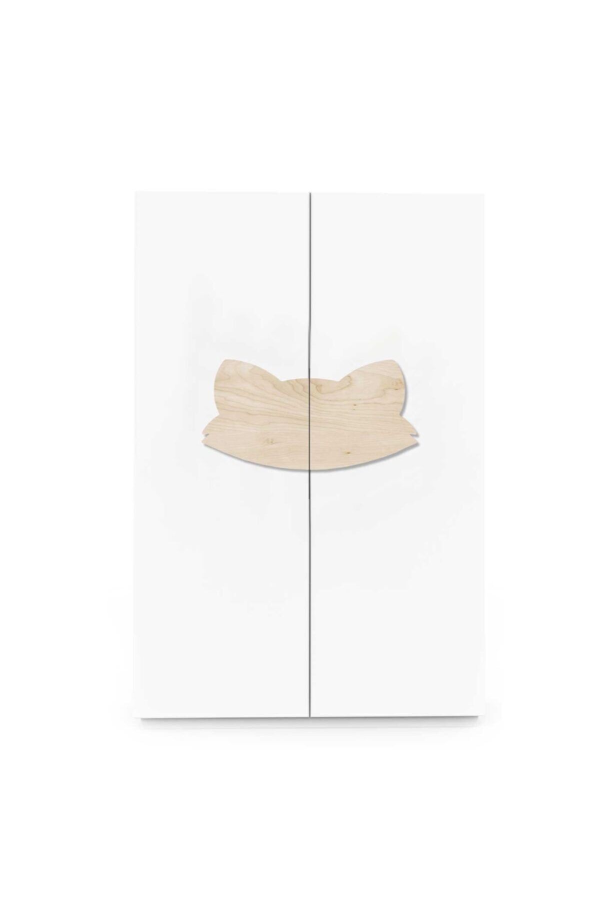 Kids and Nests Fox Wardrobe White