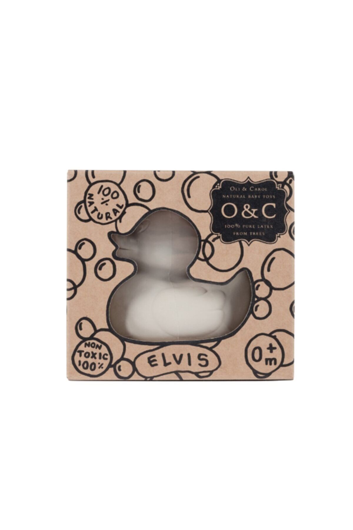 OLI&CAROL Elvıs The Duck Diş Kaşıyıcı Banyo Oyuncağı