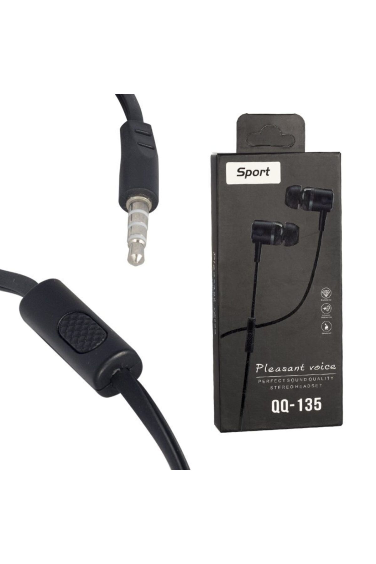 Powermaster Me-70 3.5mm Jacklı Kulakiçi Kulaklık