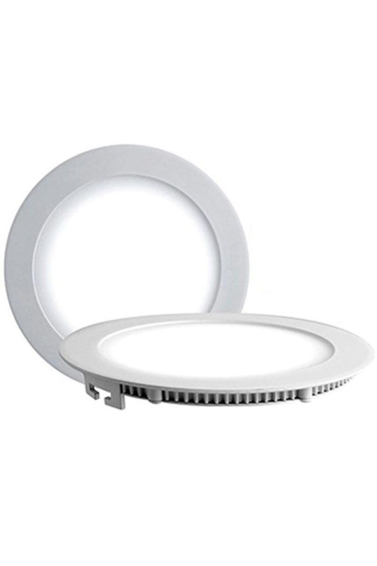 LEDON Elektromer 240-50hz 9 Watt 4 Beyaz 145-130mm Yuvarlak Led Spot Panel