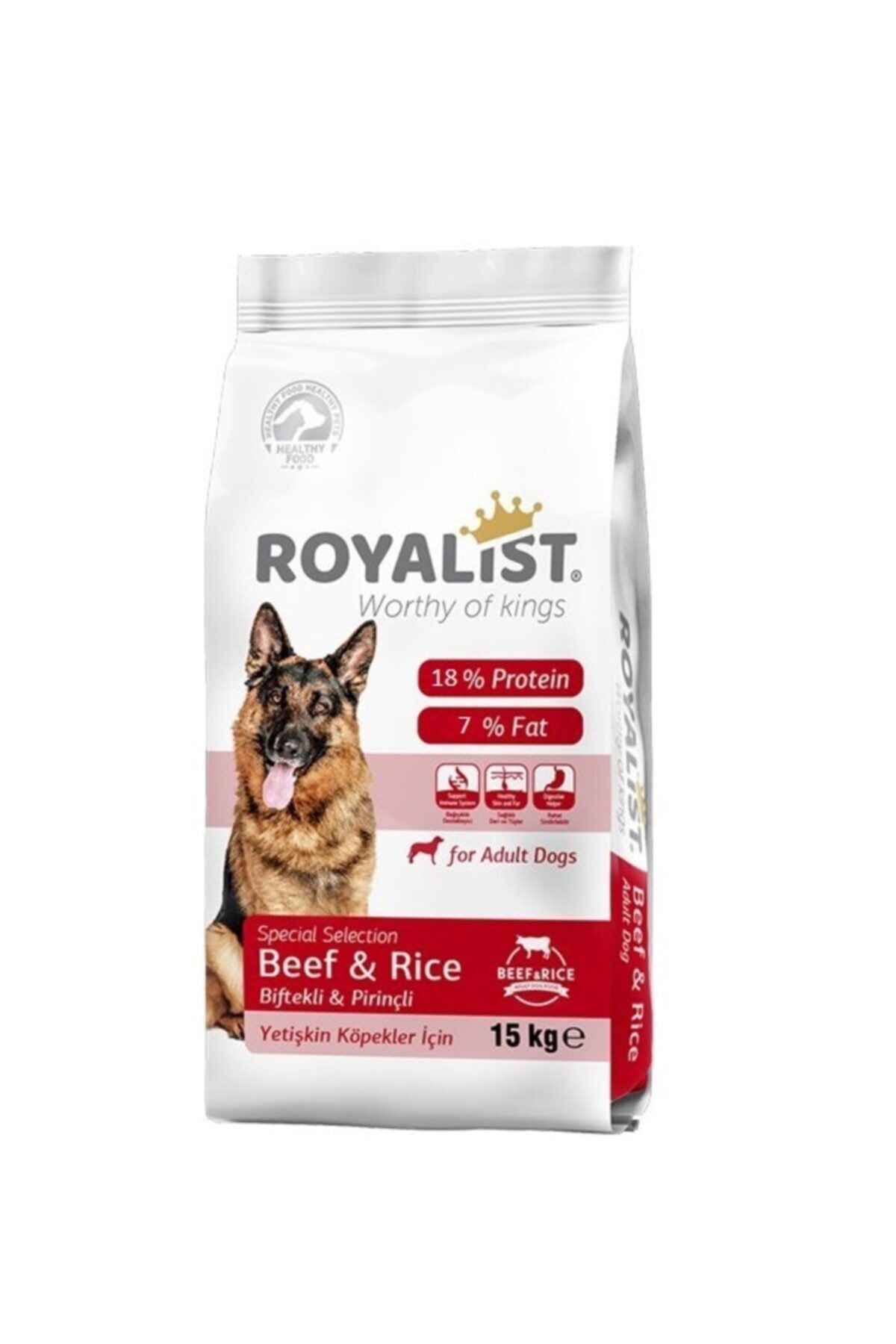 Royalist Beef Rice Yetişkin Köpek Maması 15kg