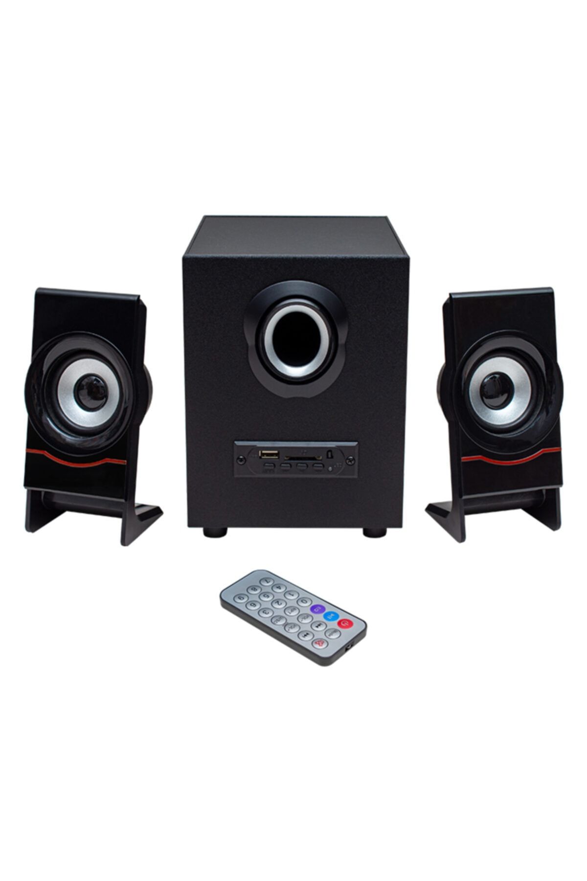 MagicVoice Mv-4966 Usb+tf Card+fm+bt Uklı 2+1 Ses Sistemi