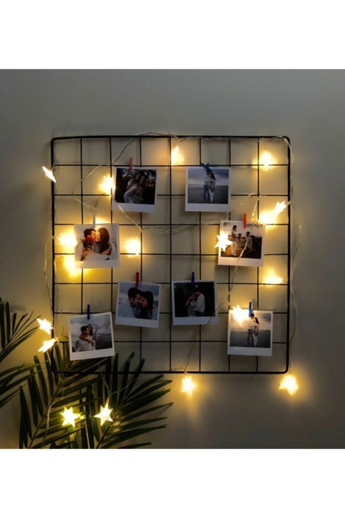 Piraye Hediyelik Eşya Fotoğraflı Işıklı Metal Çerçeve