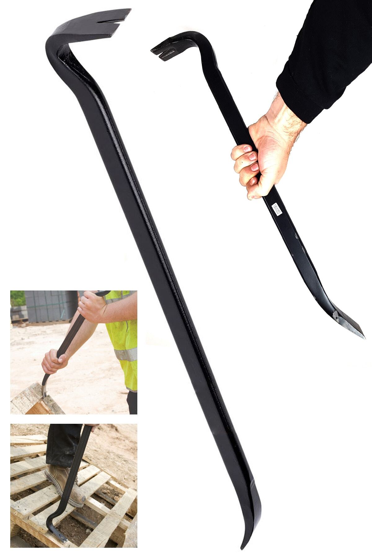 Binbirreyon Profesyonel Çelik Levye Çift Taraflı 600mm 18w50 Ce076