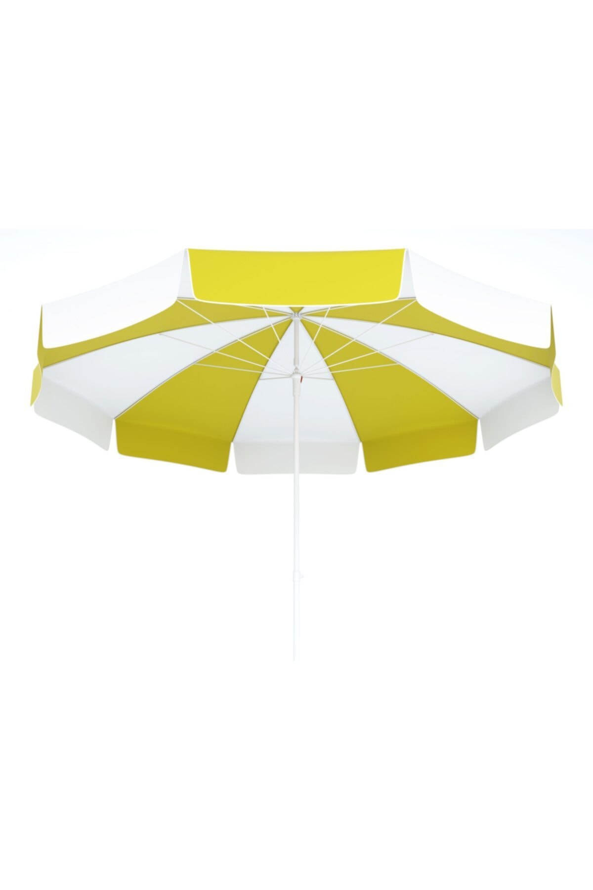 TÜRKLER Tevalli Parasols 200ø Lüks Polyester Plaj Şemsiye