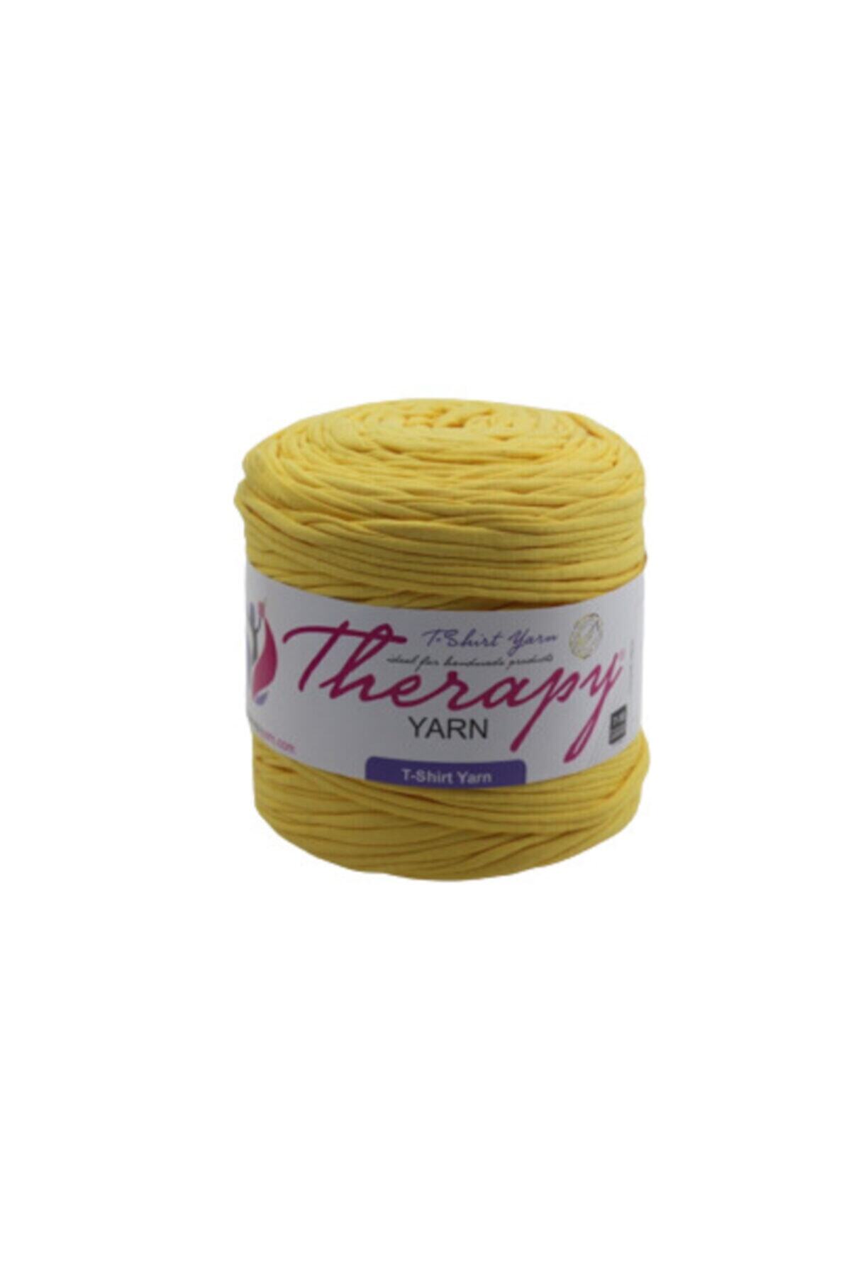 THERAPY YARN Therpay Yarn Penye İp Koyu Sarı
