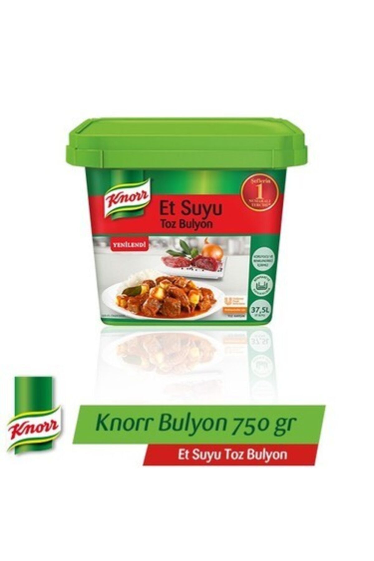 Knorr Et Suyu Toz Bulyon 750 Gr.