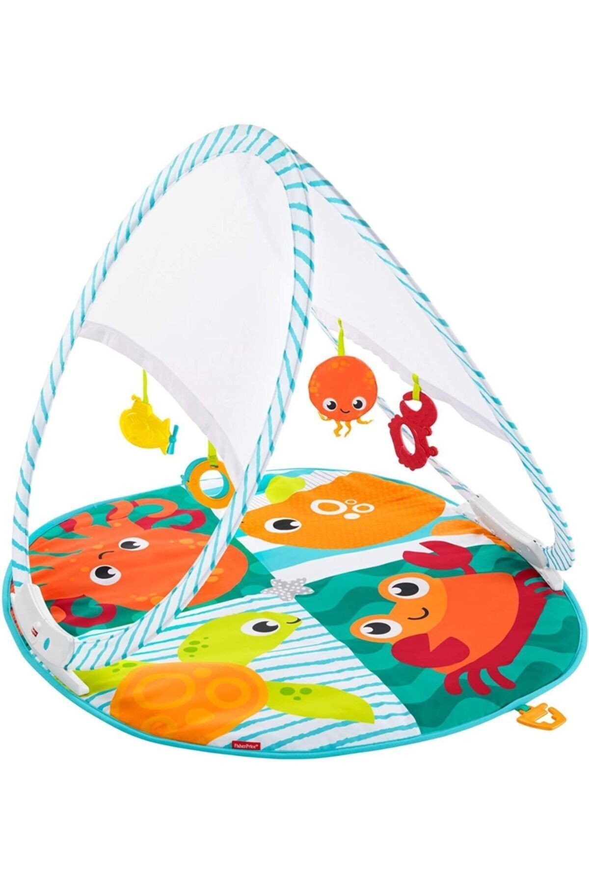 Fihser Price Fisher Price Renkli Dostlar Taşınabilir Jimnastik Merkezi Fxc15