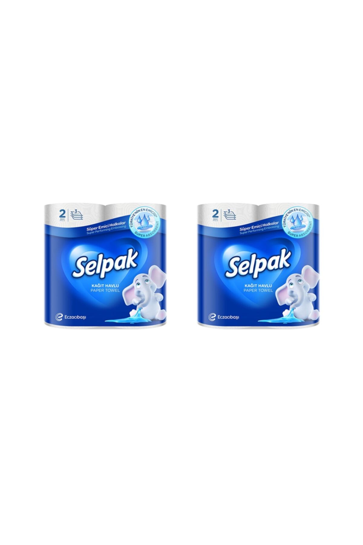 Selpak 2'li Dev Kağıt Havlu 2 Adet