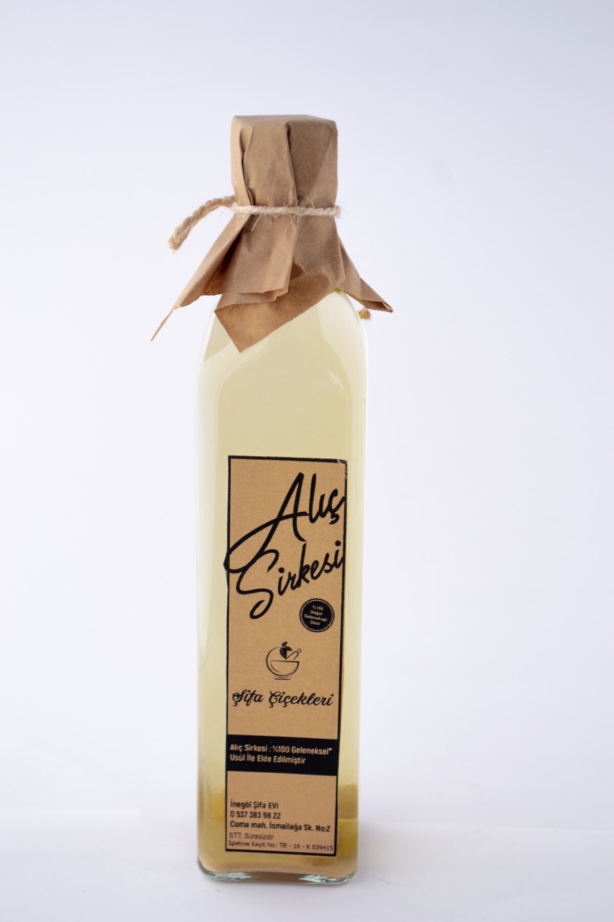 Şifa Çiçekleri Alıç Sirkesi Doğal Fermante 500 Ml