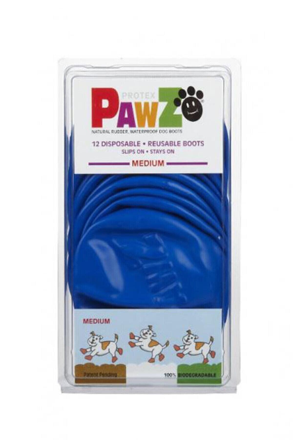 Pawz Köpek Galoşu Medium Mavi