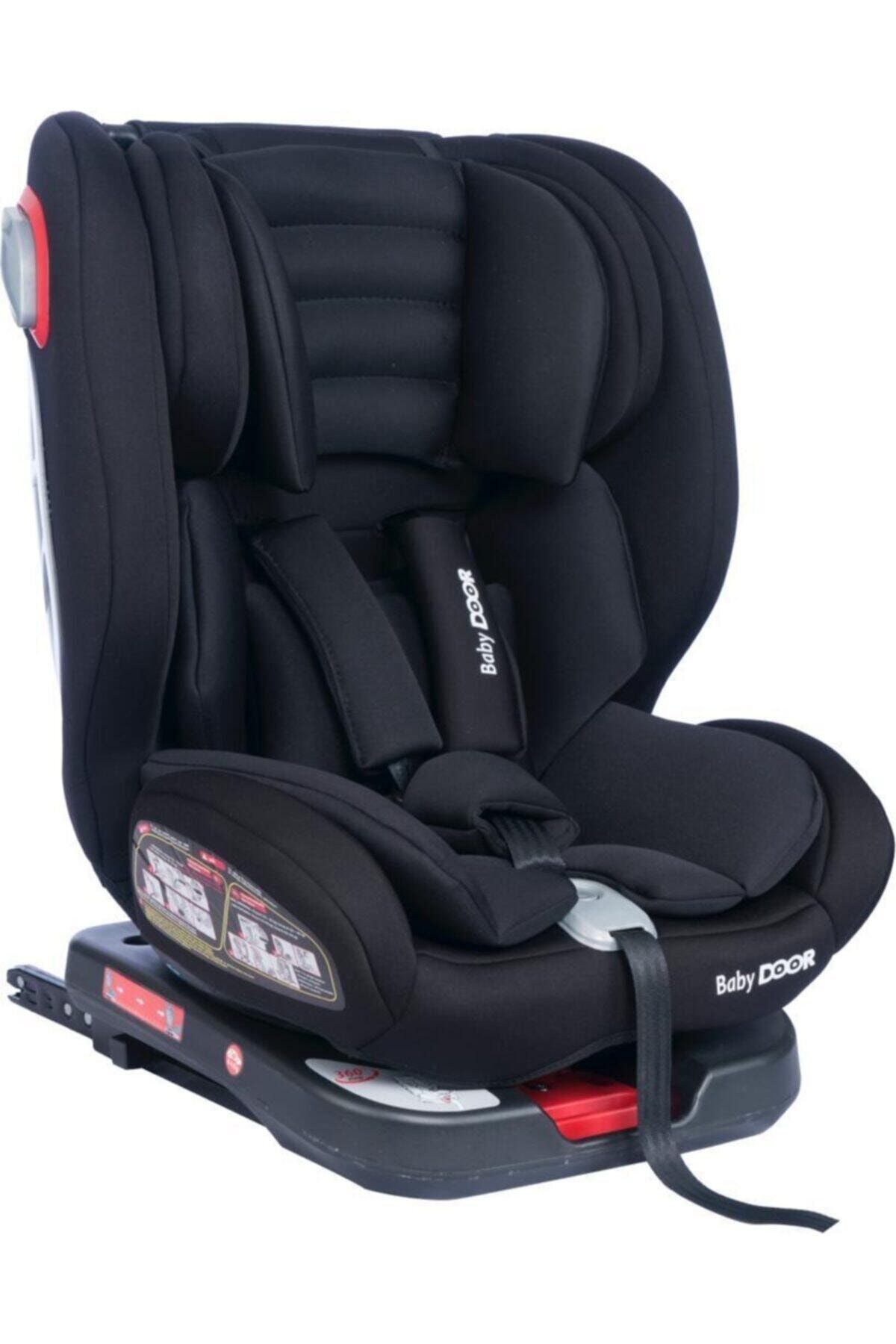 ugurbocegicocukdunyası Babydoor Airfox 0-36 Kg Isofix'li Oto Koltuğu 360° Dönebilen Siyah