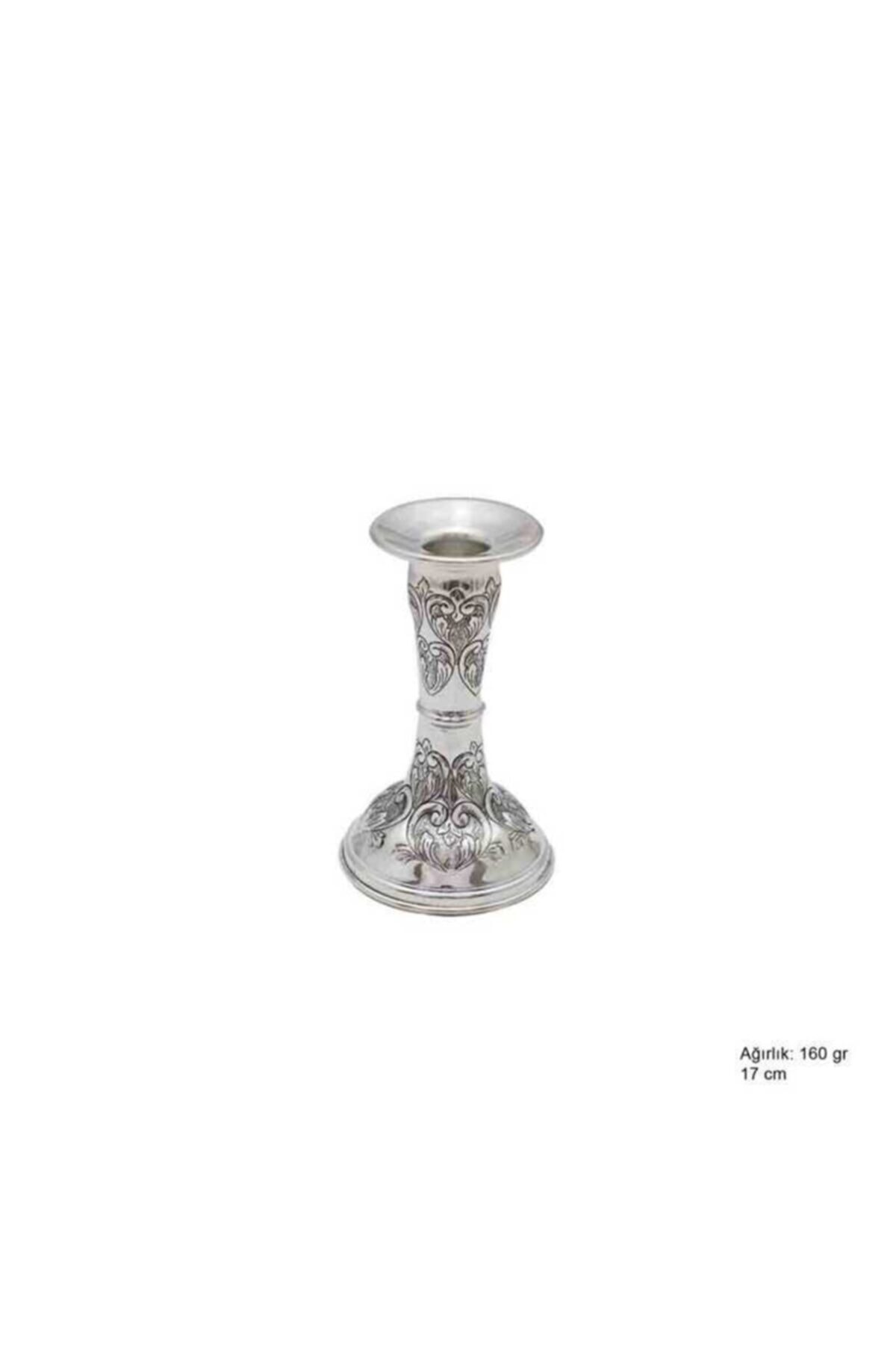 Gumush 925 Ayar Gümüş Şamdan