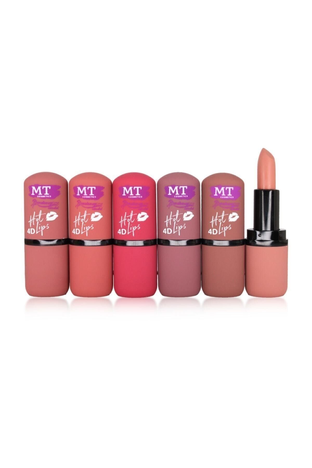 Makeuptime 4d Hot Lips 6 Lı Ruj Seti 02