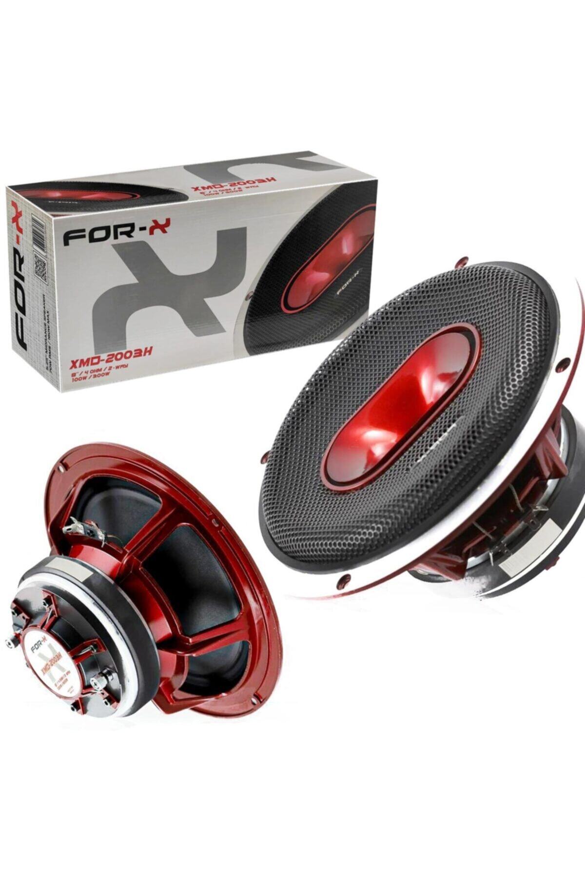 ForX Oto Mıdrange Horn 20cm 300w 2 Adet Xmd-2003h