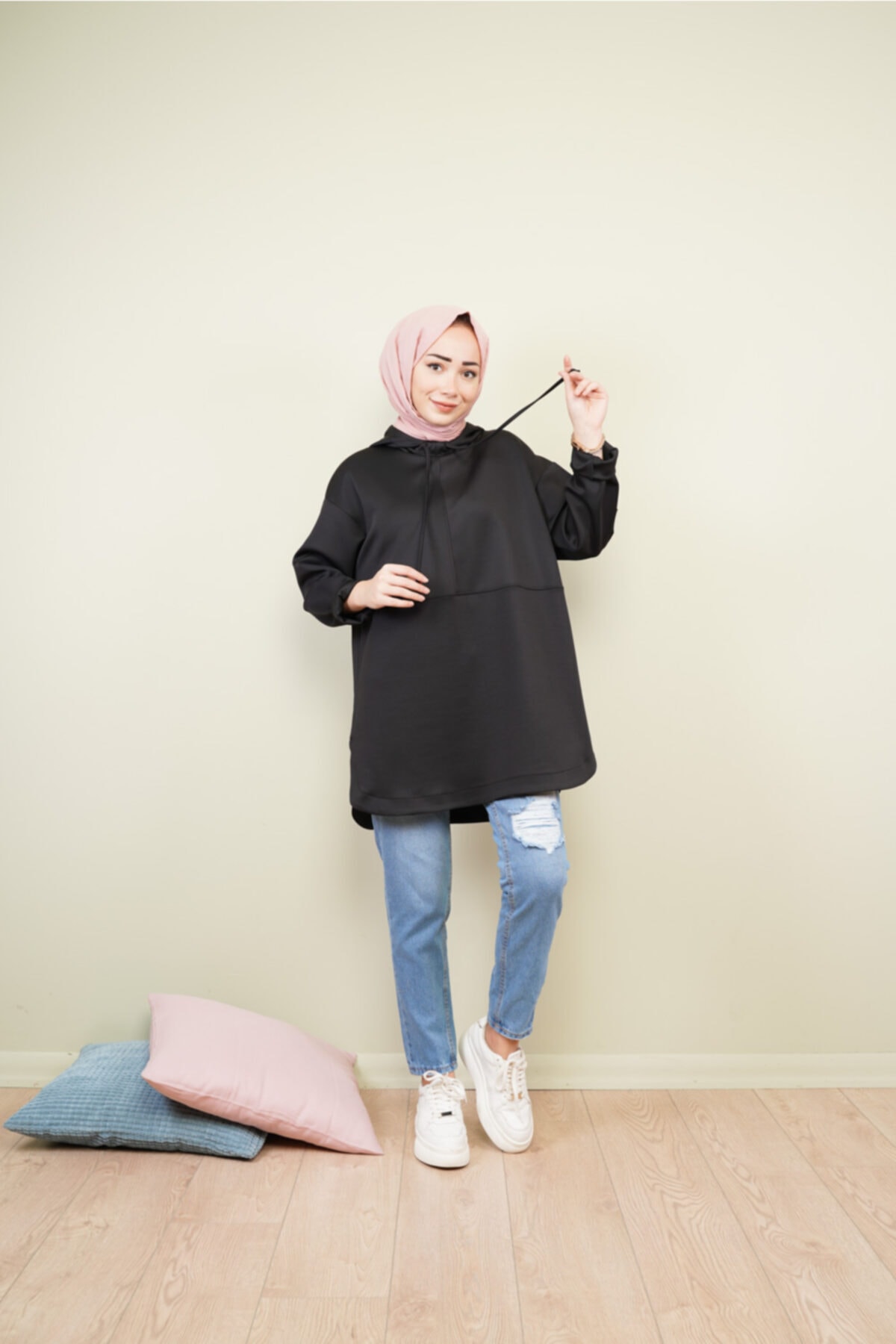 KAMİL KESKİN Kapüşonlu Scuba Sweat