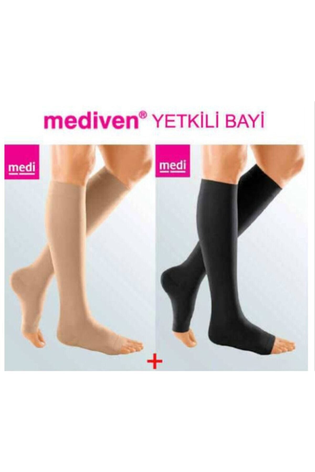 medi Duomed Dizaltı/ccl2/açık Burun/ten Rengi/varis Çorabı