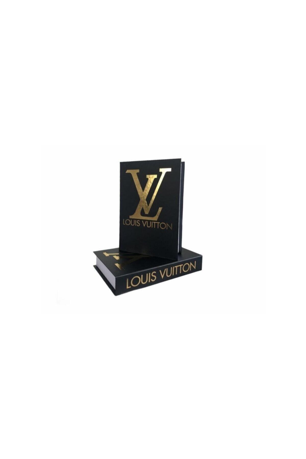 DE HOME Louis Vuitton Dekoratif Kitap Kutu