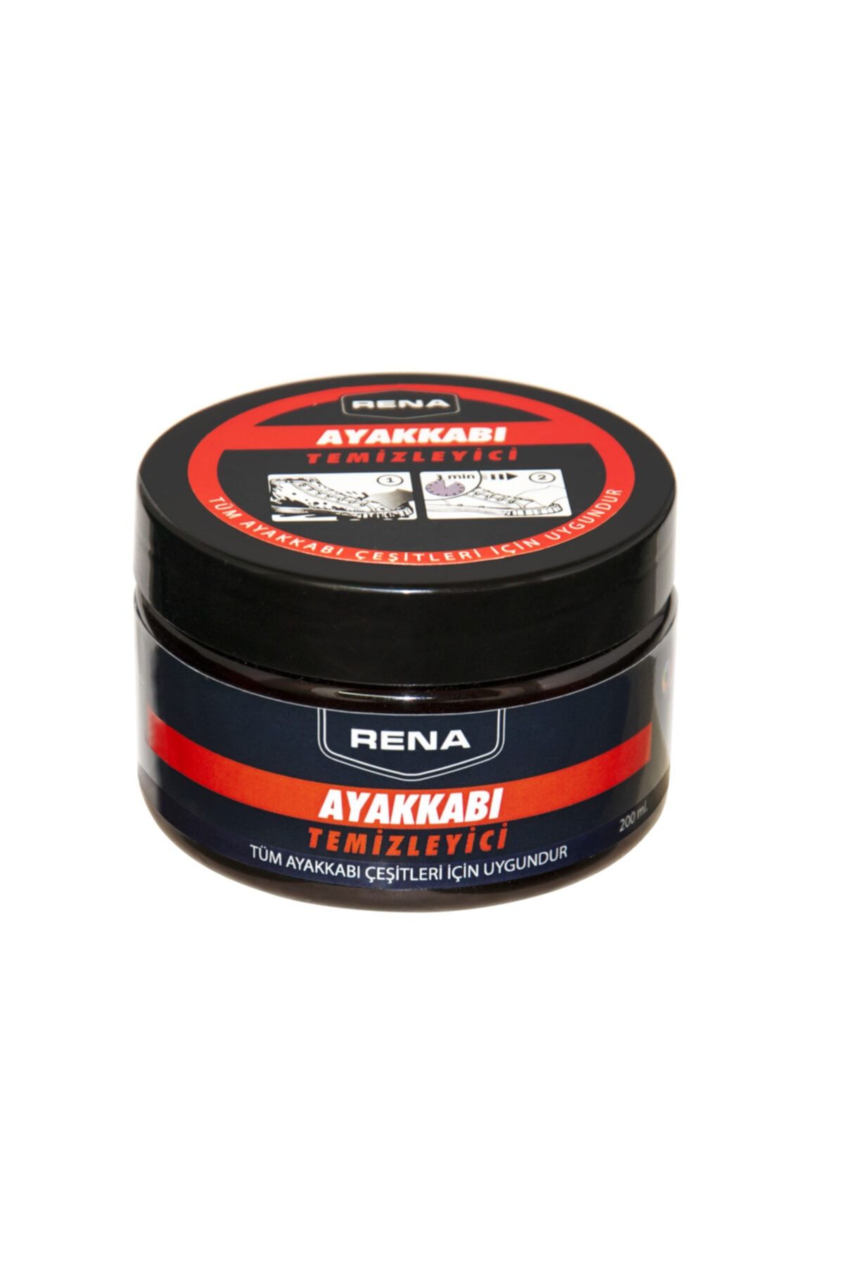 RENA Tüm Ayakkabı Tipleri Için Temizleyici Jel 250 gr Sünger