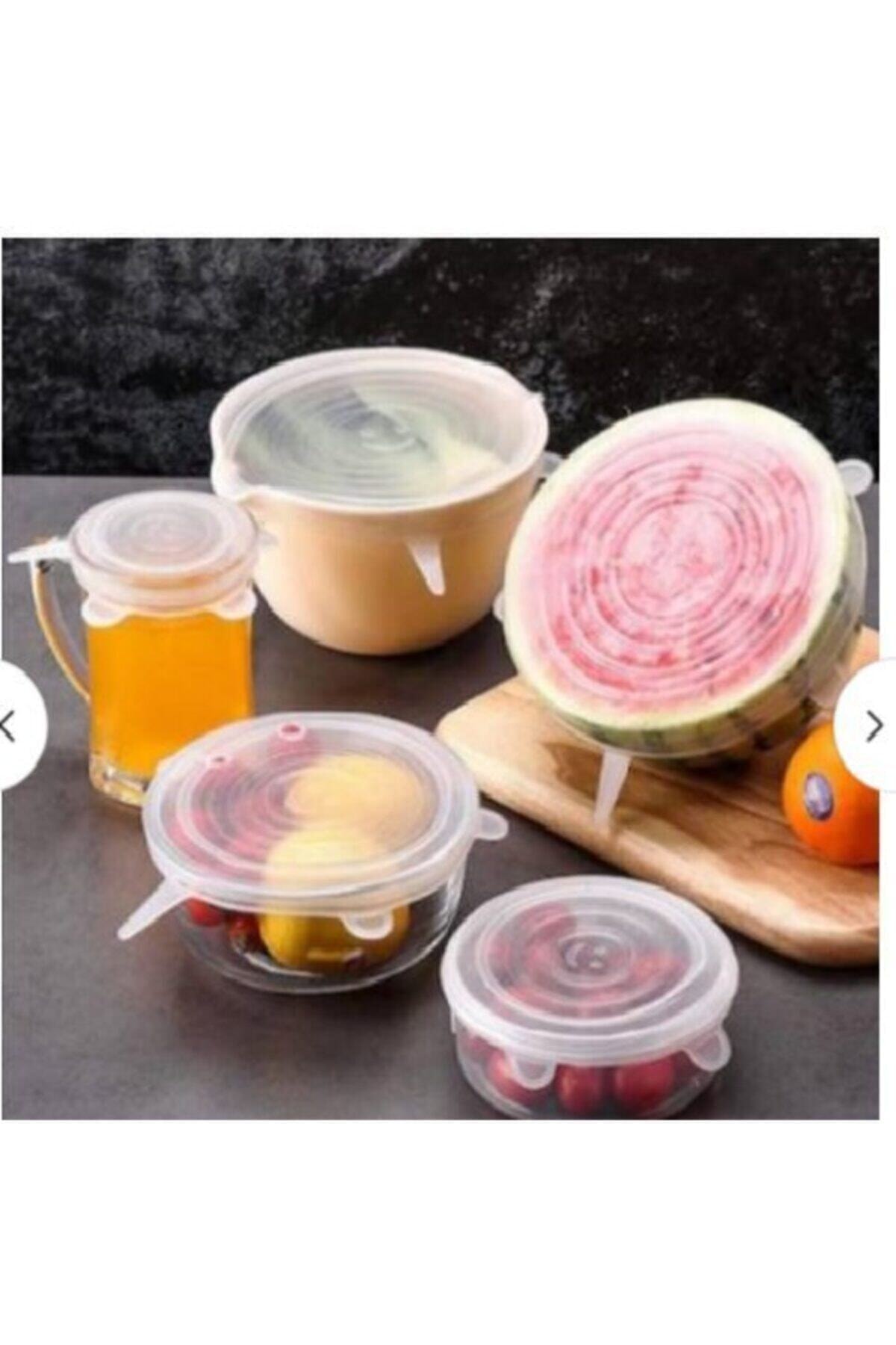 AYAZ TAKI Tazeliği Koruyan Yakut 6 Lı Silikon Kapaklar