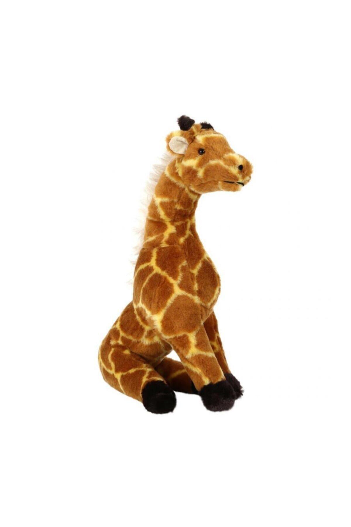 Berrinstore Zürafa 40 Cm Kahverengi Pelüş Çocuk Oyuncak