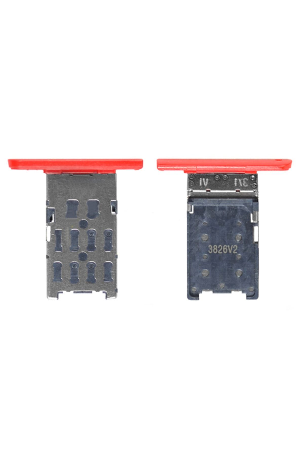 Ally Mobile Nokia Lumia 1520 Sim Kart Kapağı Tutucu-kırmızı