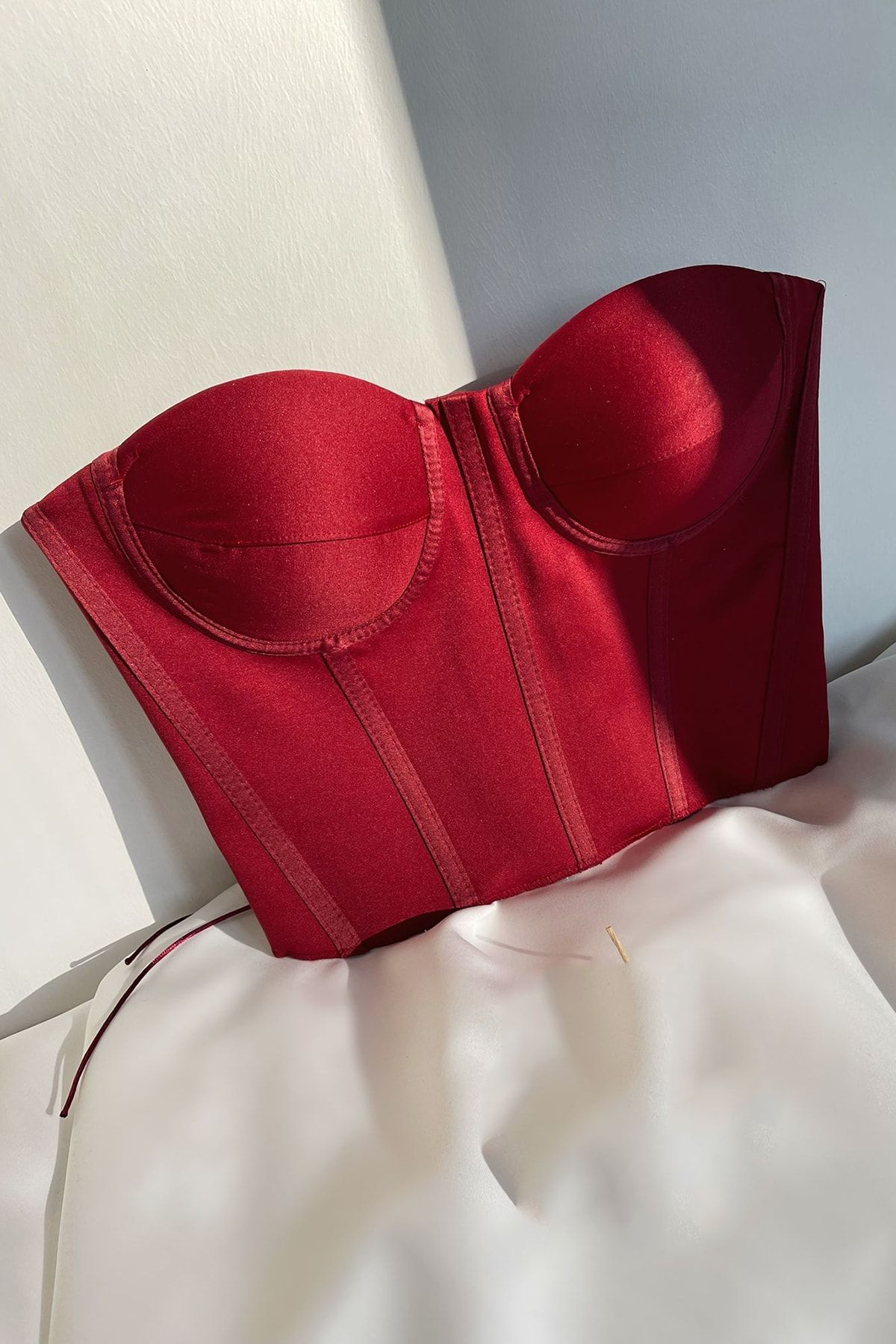 WAHSHE Aura Burgundy Büstiyer