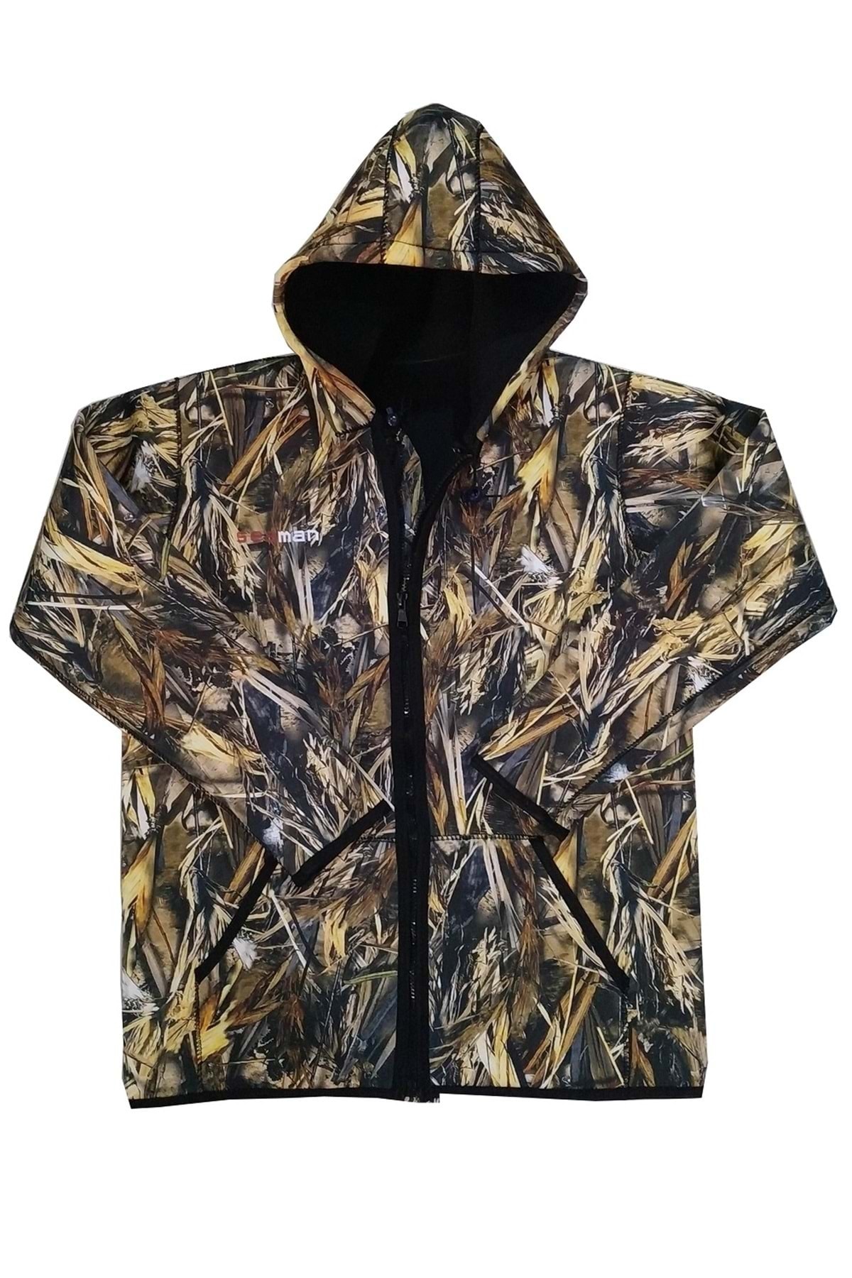 seaman Kapşonlu Neopren Mont - M