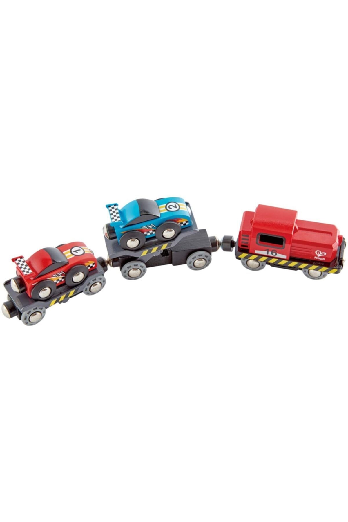 Hape Oyuncak Yarış Arabası Taşıma Treni