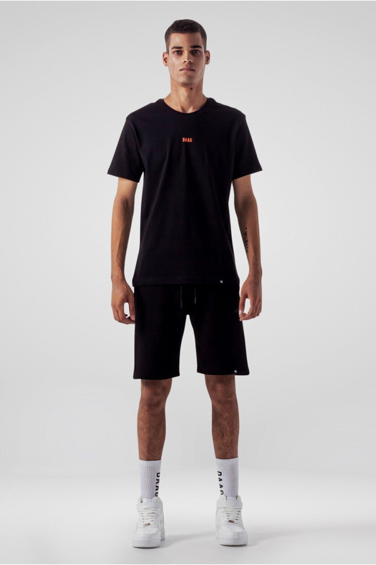 daag Unisex Siyah T-shirt