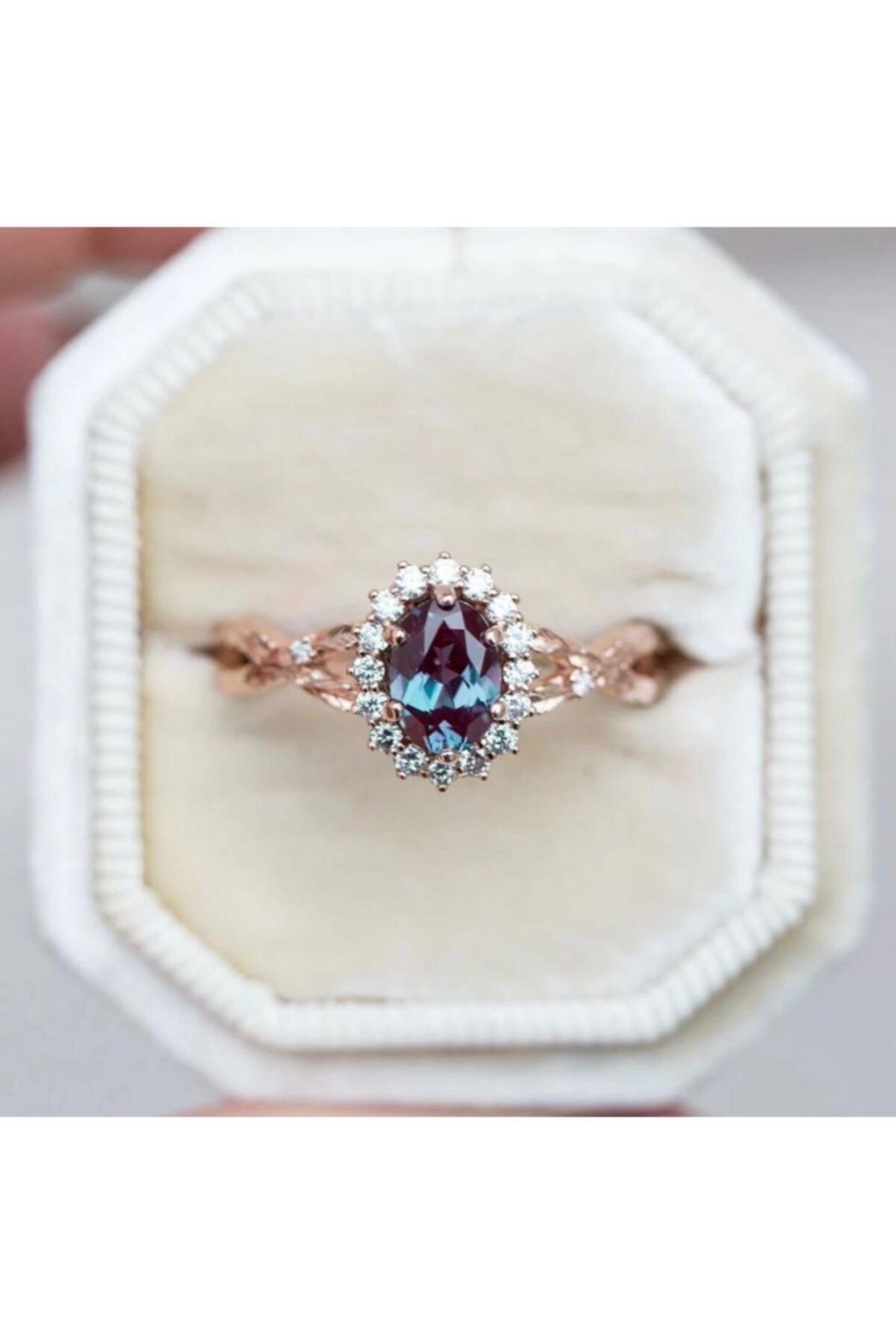 Sas Diamond Pırlantalı Alexandrite Yüzük
