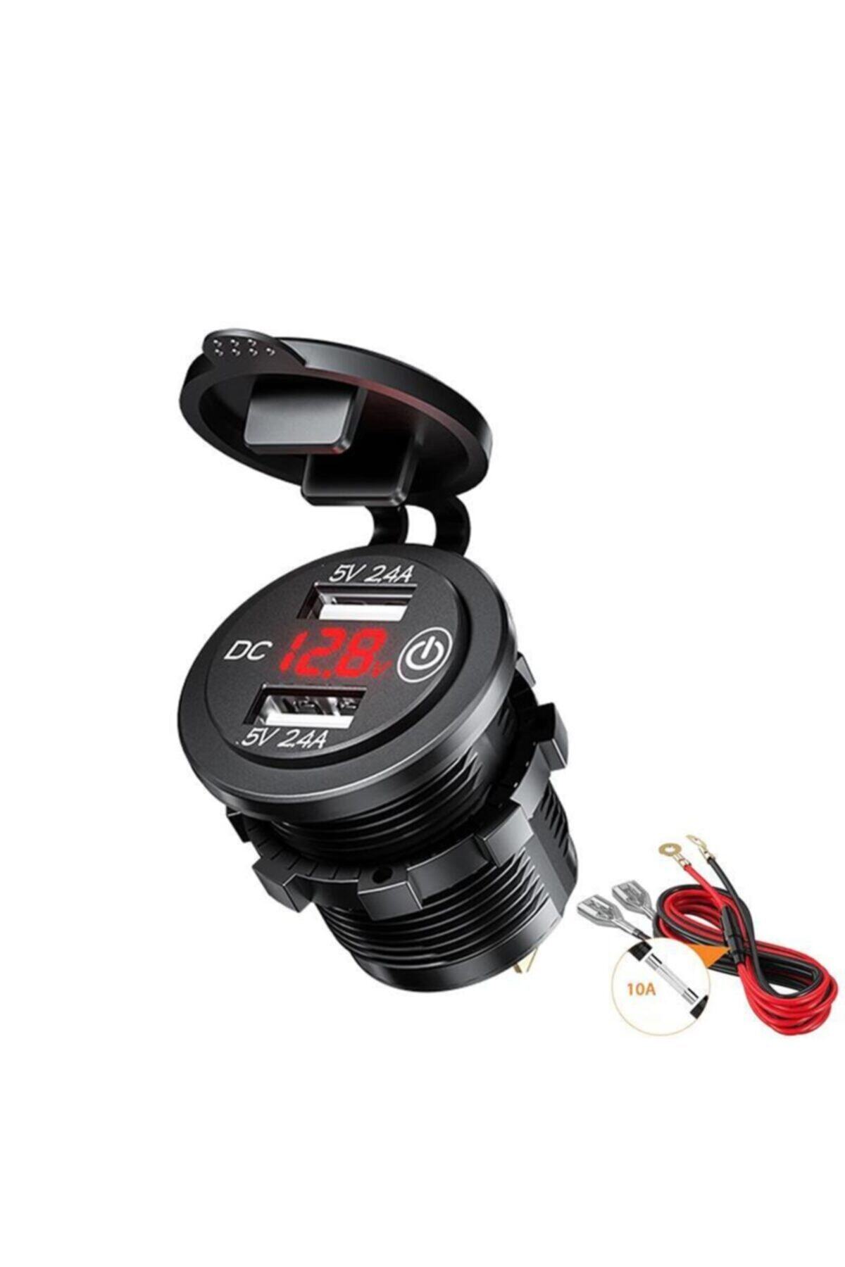 exeo Usb Araç Motosiklet Atv Tekne Otomobil Kamyon Şarj Soketi