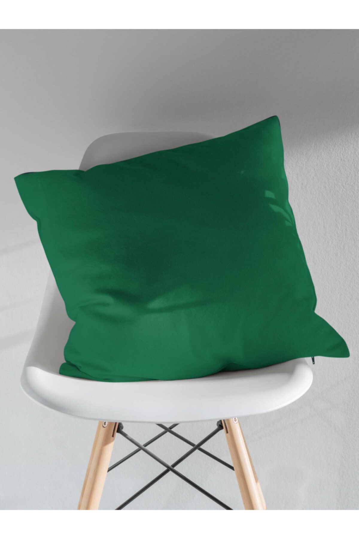 Perle Home Daily Series Zümrüt Yeşili Rengi Kırlent Yastık Kılıfı