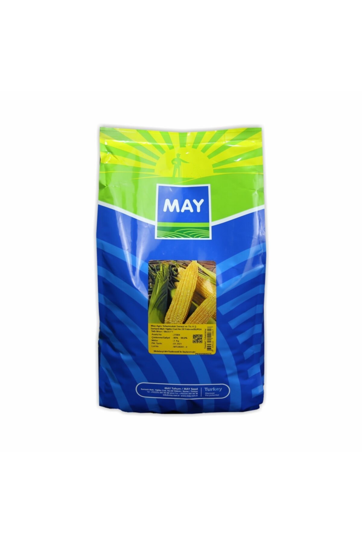 May Merit F1 Tatlı Mısır Tohumu 2kg
