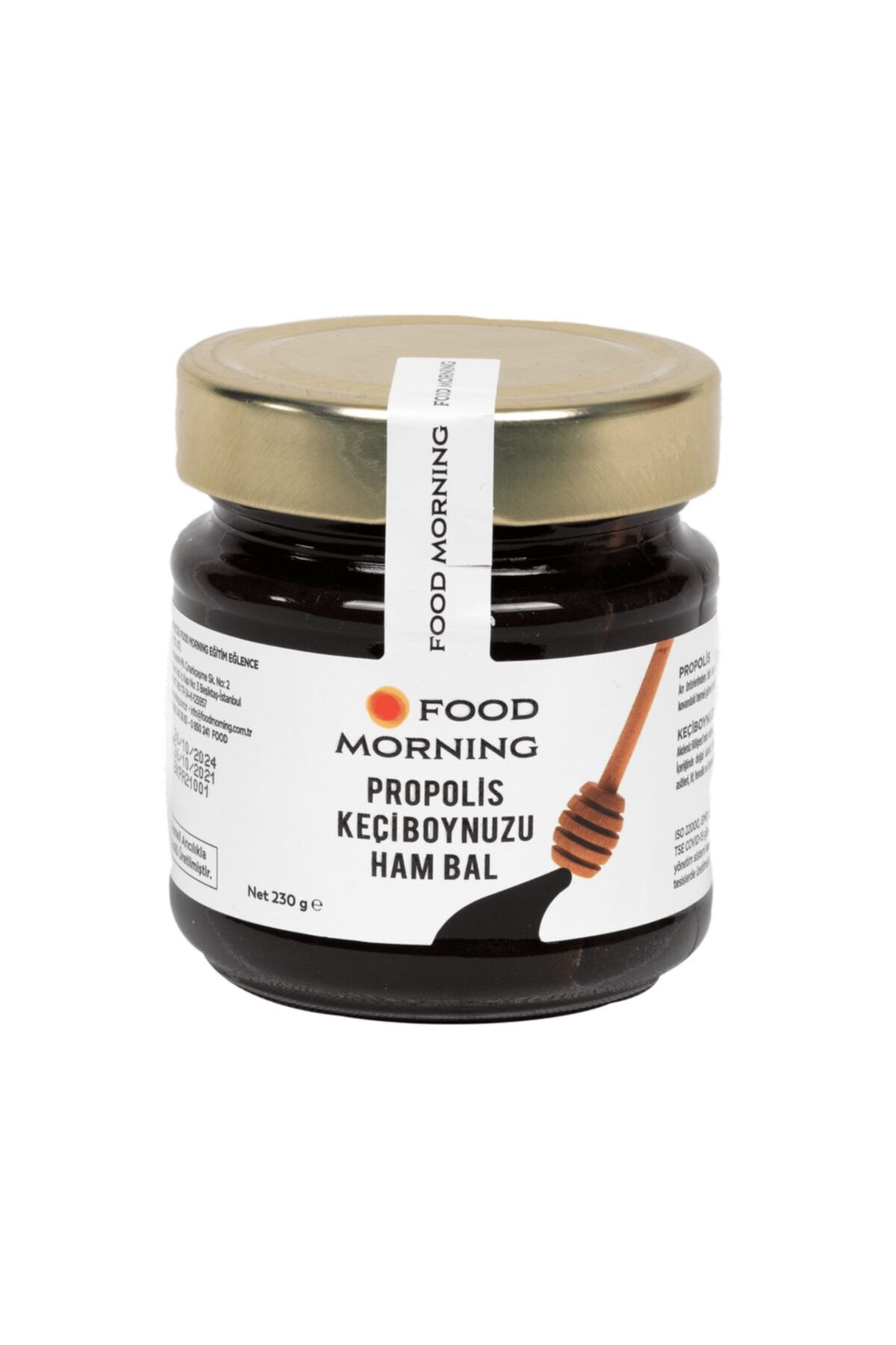 FOODMORNING Propolis Keçiboynuzu Ham Bal Karışımı 230g