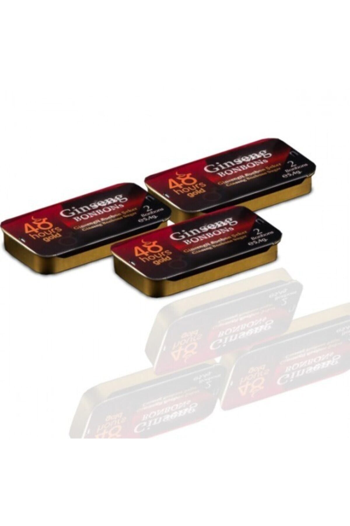 48Hours Ginseng Gold Ginseng Bonbon Kutu 12 Adet 5 Gr