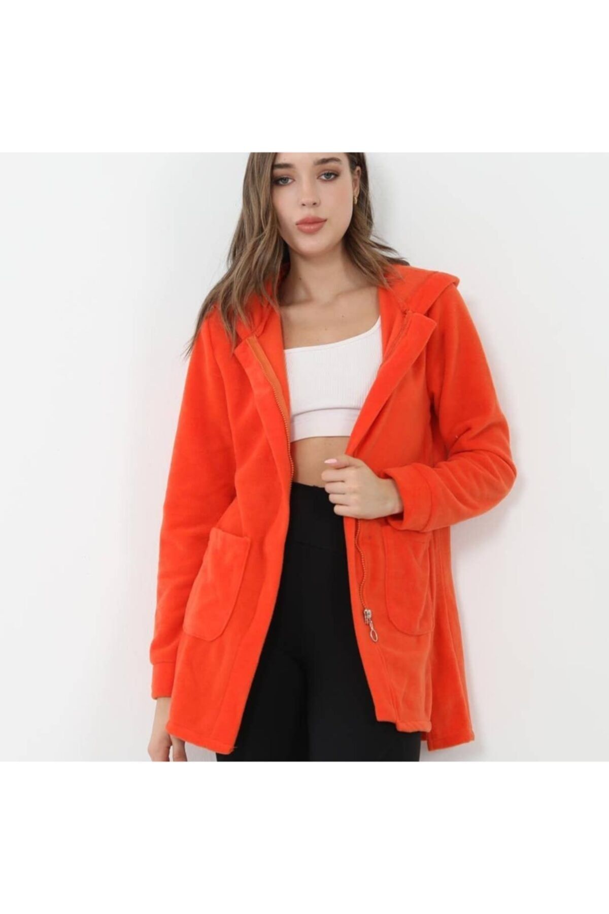 Aysunfashion Polar Fermuarlı Sweat