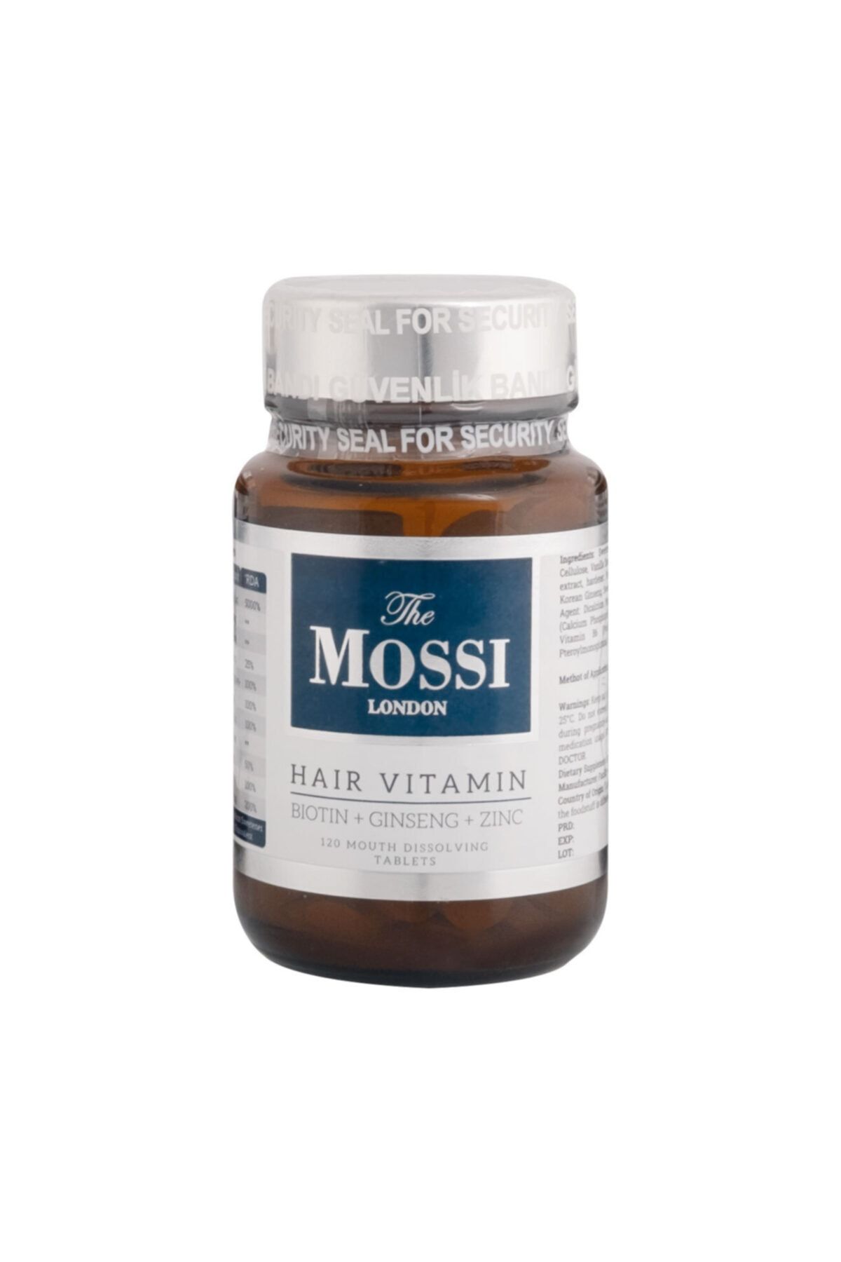The Mossi London Hair Vitamin 120 Tablet