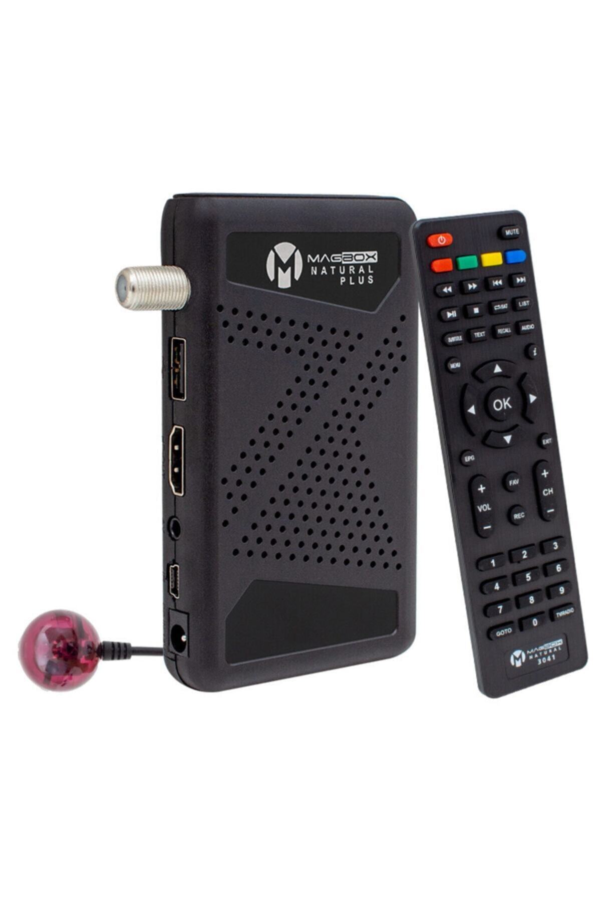 MAGBOX Natural Plus Full Hd Usb Mini Hd Uydu Alıcısı Tkgs,li Youtube ,li