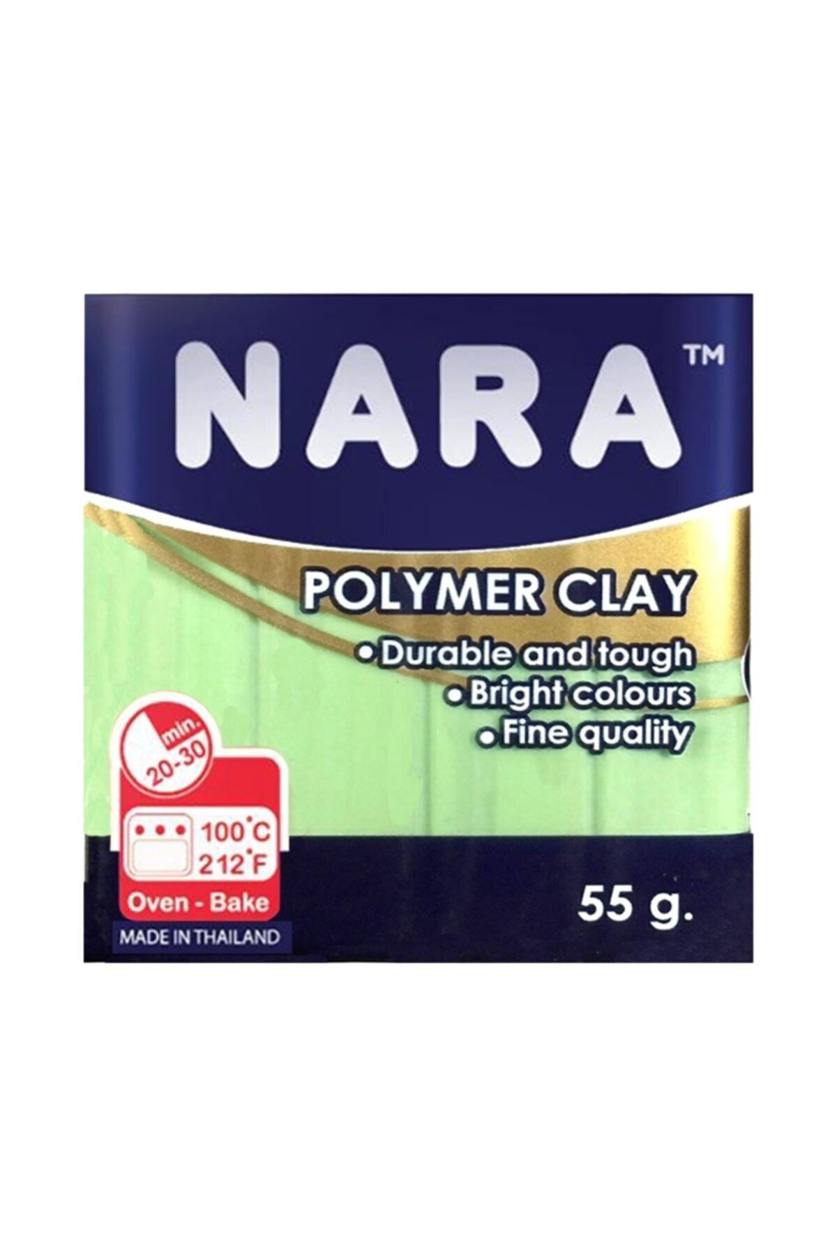 NARA Polimer Kil 55 Gram Pm42 Pastel Green 6'lı Şirink