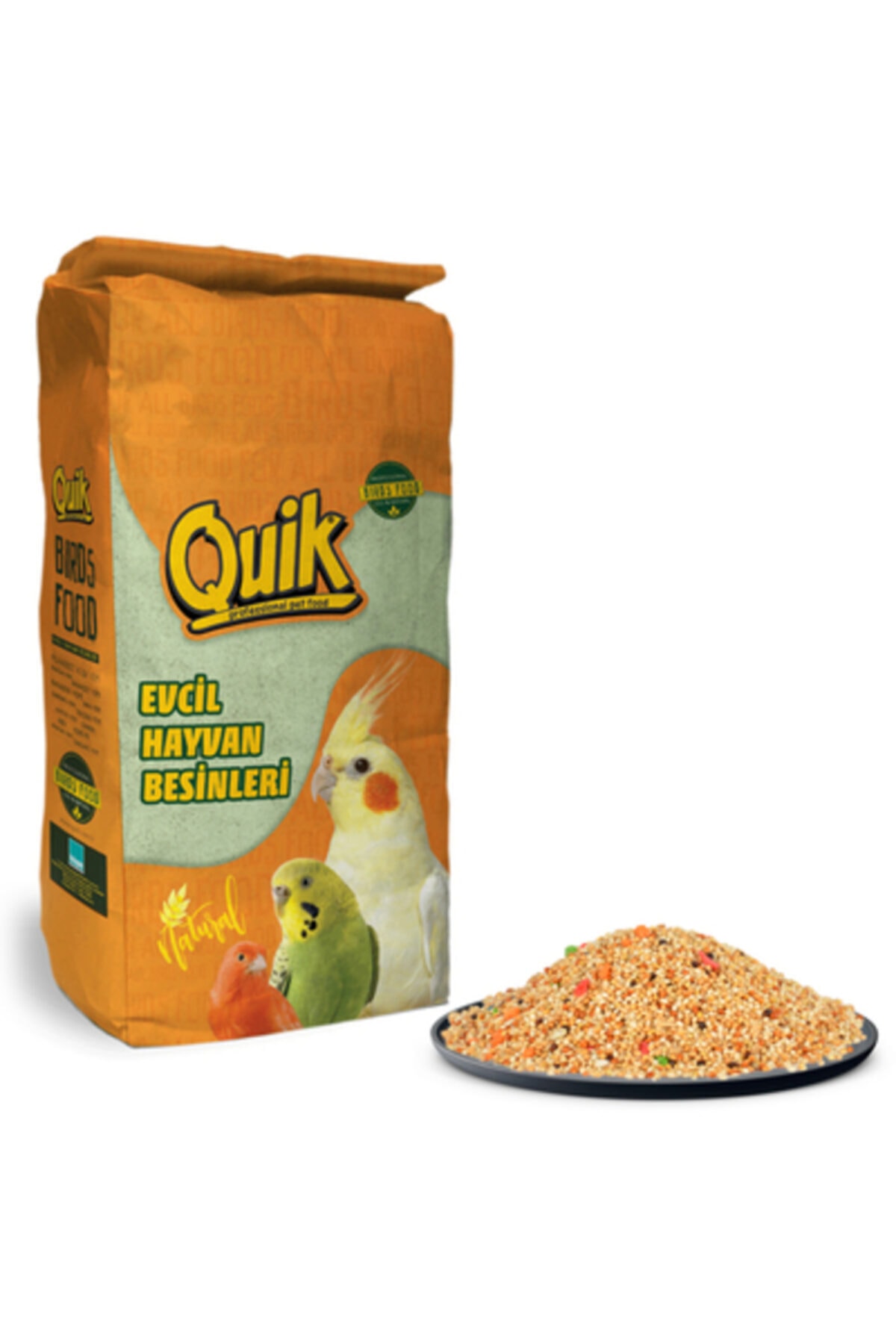 Quik Meyveli Lüx Muhabbet Yemi 20 Kg